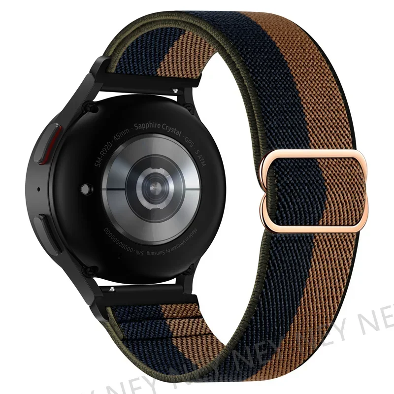 Elastic Nylon Watch Strap - Universal Fit for Smartwatches (20mm & 22mm)