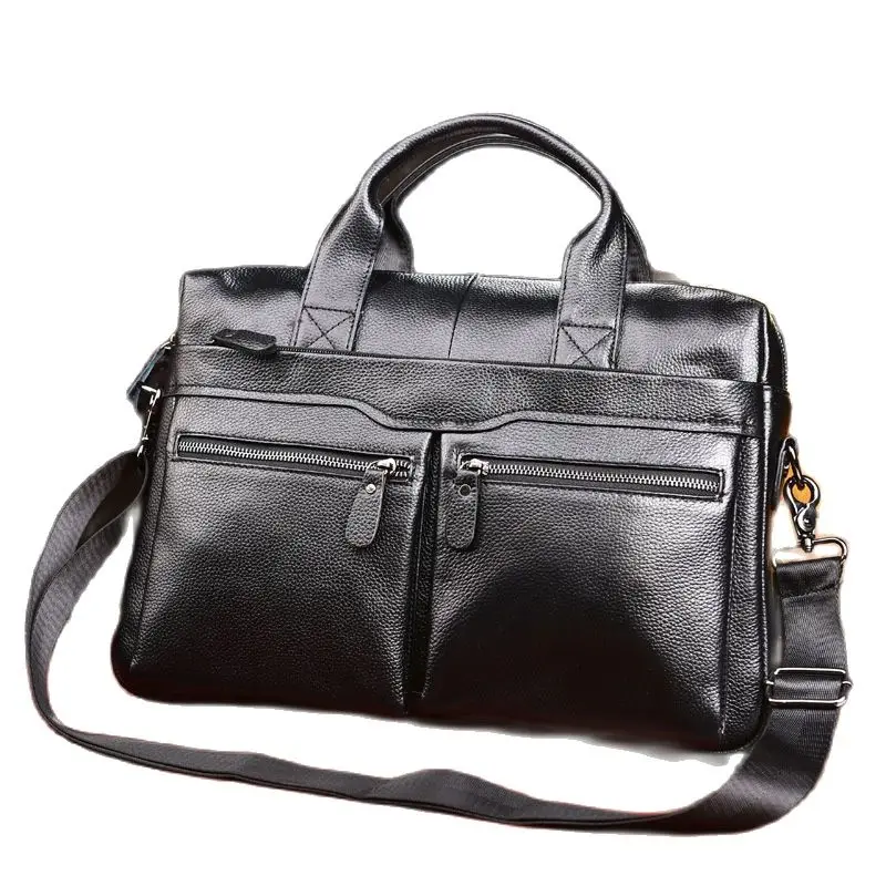 2019-new-natural-cowskin-100-genuine-leather-men's-briefcase-fashion-man-large-capacity-business-bag-male-shoulder-laptop-bags