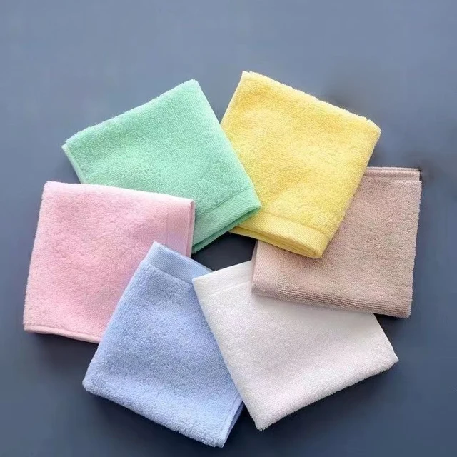 5pcs/lot 25*25cm ULTRA SOFT Baby Bath Washcloths Rayon from Bamboo Towels Perfect Baby Gifts Baby Travel Bathing Kits 1