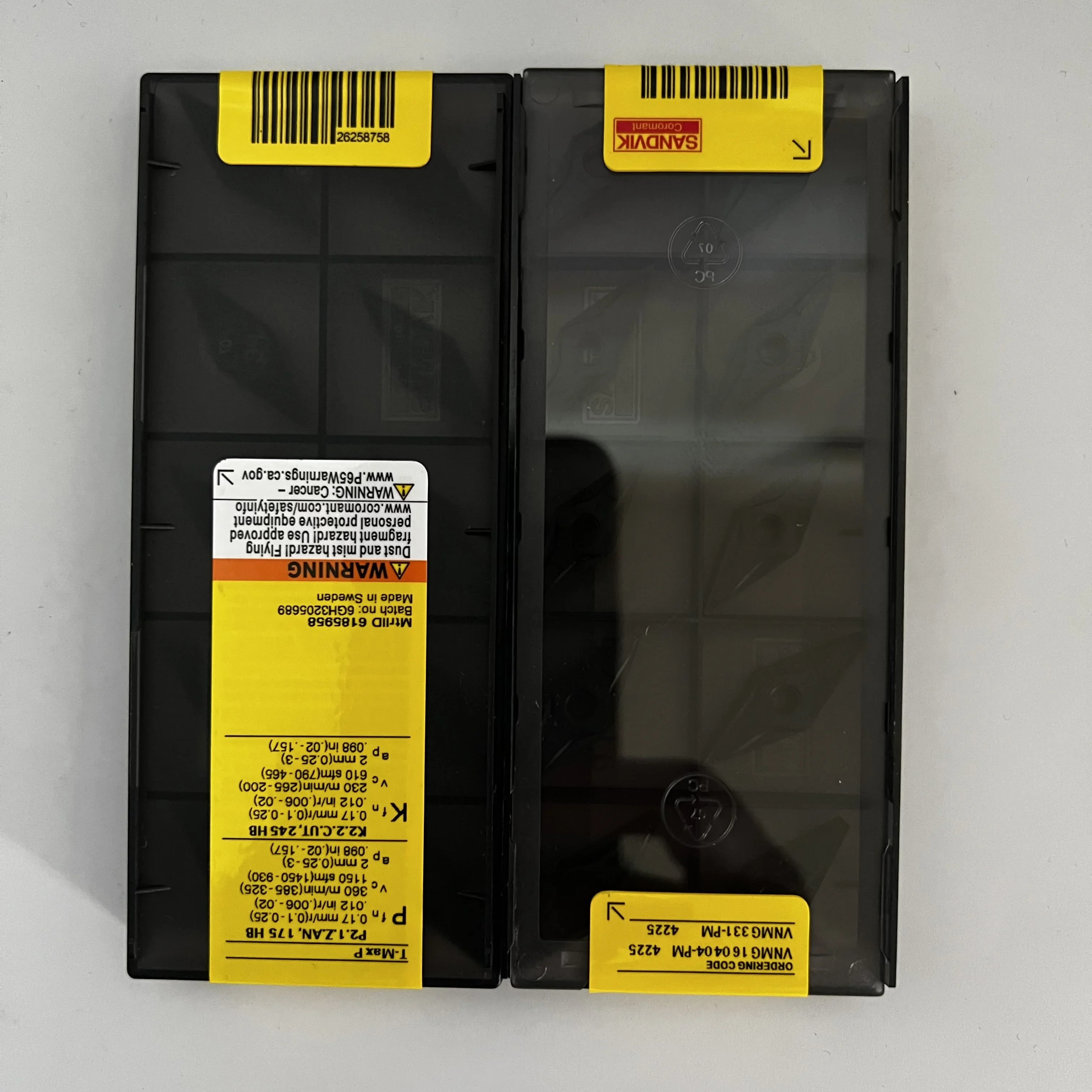 

SANDVIK VNMG160404-PM 4225 Original VNMG160408-PM 4235 CNC Blade