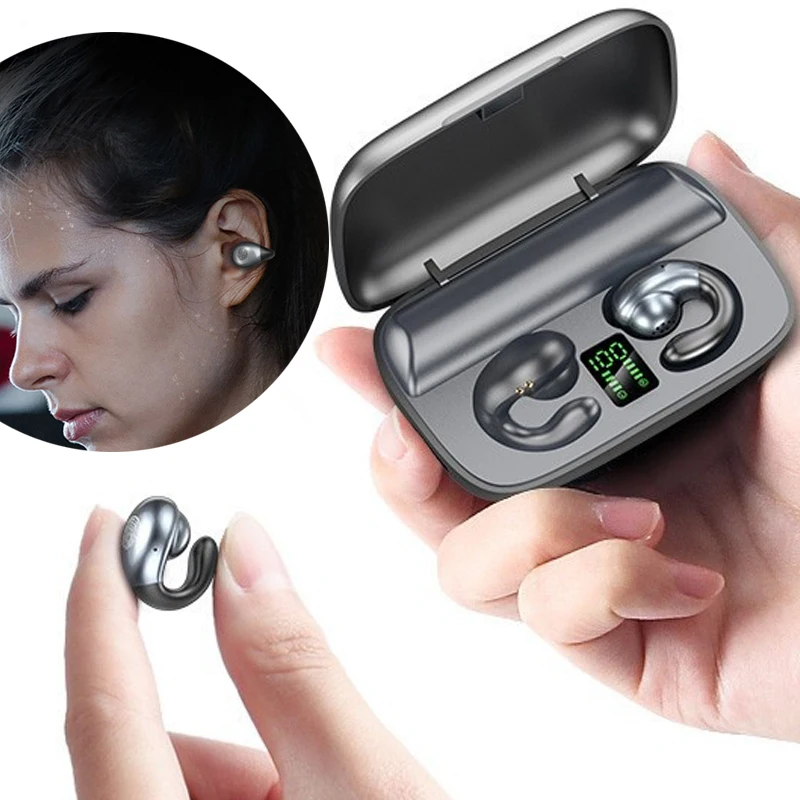 Clip Per Orecchio Bluetooth 5.3 A Conduzione Ossea Per Oneplus Nord Ce 5G Oneplus Nord Ce 5G Iphone Se 6 6S 13 Pro Iphonese Iphone13Pro