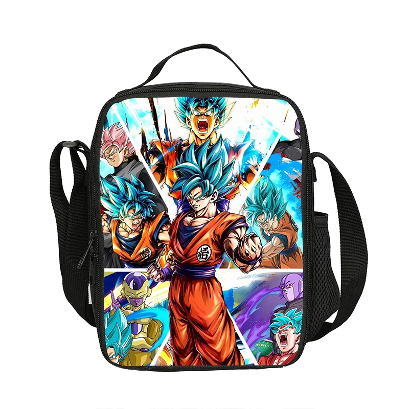 드래곤 볼 고쿠 애니메이션 절연 점심 가방 열 가방 점심 용기 누출 방지 토트 ..