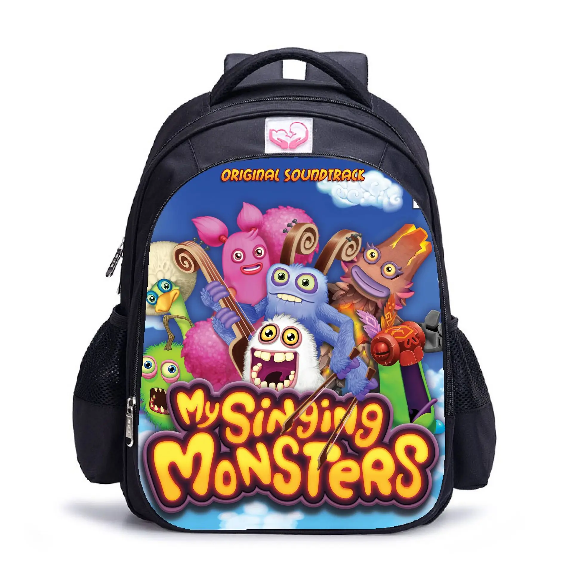 

My Singing Monsters Monster Concert Bag Cartoon Backpack Shoulders Outdoor Bag Beautiful Fashion Accessories Cartoon School Bag