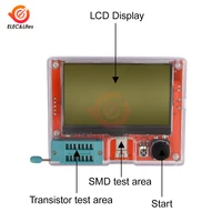 LCR-T10H Multifunctional Transistor Tester With Large Screen Graphic Display And 3.7V Lithium Battery For Diode Triode Capacitor 2