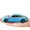 1/36 Porsche Taycan Toy Car Model For Children RMZ CiTY Diecast Super Sport Miniature Pull Back Collection Gift For Kid Boy 6
