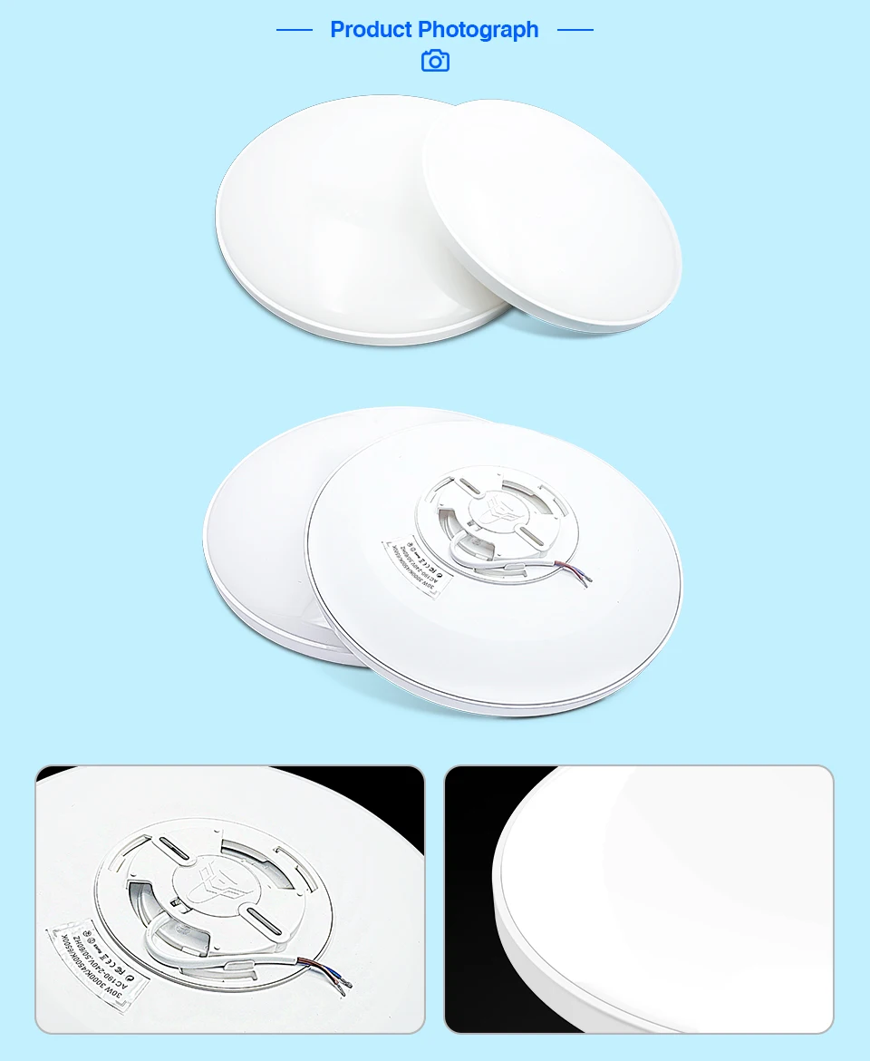LED Ceiling Lights 220V Ultrathin Led Lamps 3-Color CCT Panel Light Se04eae16c764448e97a2bd4f68edcb02R