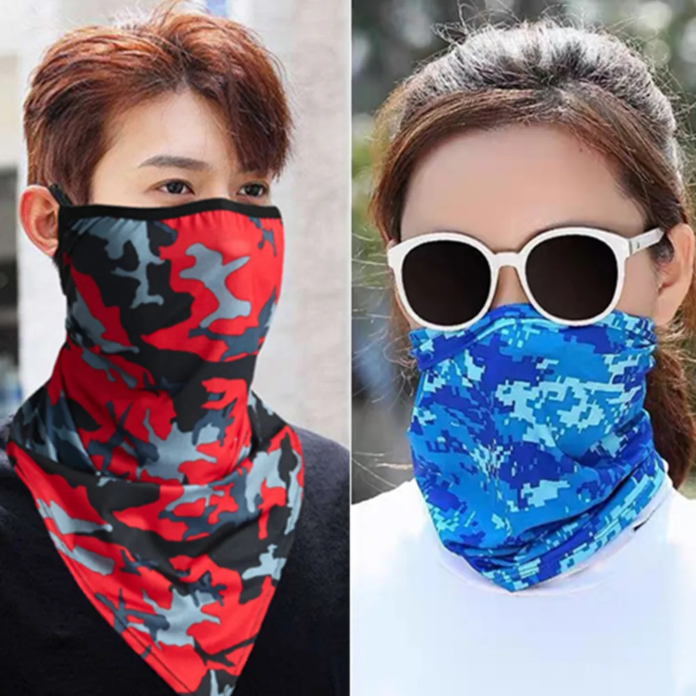 

Мужская и женская маска с защитой от УФ-лучей, шарф для лица, Солнцезащитная Спортивная маска из вискозы для лица, бандана, головной убор, летняя велосипедная маска, шарфы для шеи