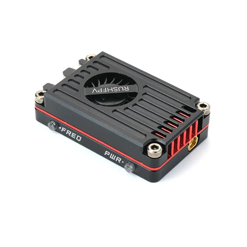 RUSH TANK MAX SOLO 5.8GHz 2.5W High Power 48CH VTX Video Transmitter with CNC shell for RC FPV Long Range Fixed-wing Drones DIY 5 RUSH TANK MAX SOLO 5.8GHz 2.5W High Power 48CH VTX Video Transmitter with CNC shell for RC FPV Long Range Fixed-wing Drones DIY
