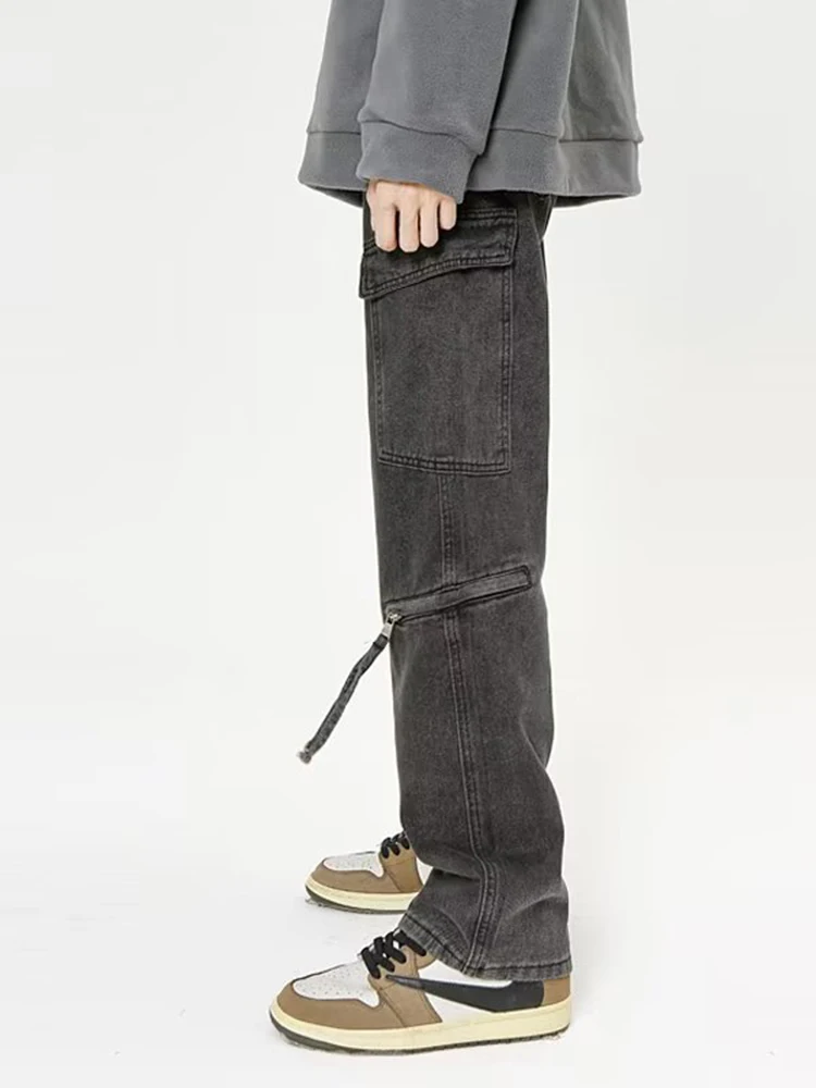 Рисунок 4 - Черная одежда, мужские осенние винтажные джинсы 2022