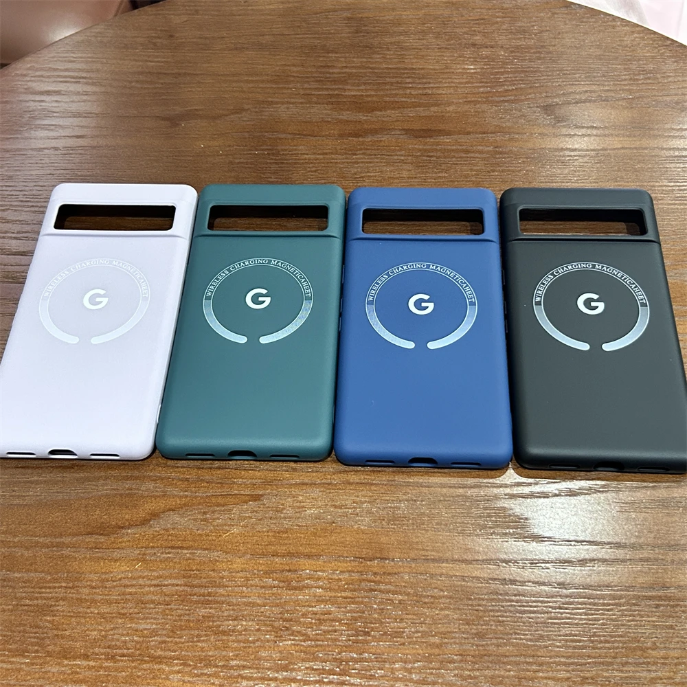 Silky Soft Silicone Magnetic Wireless Charging Protective Case