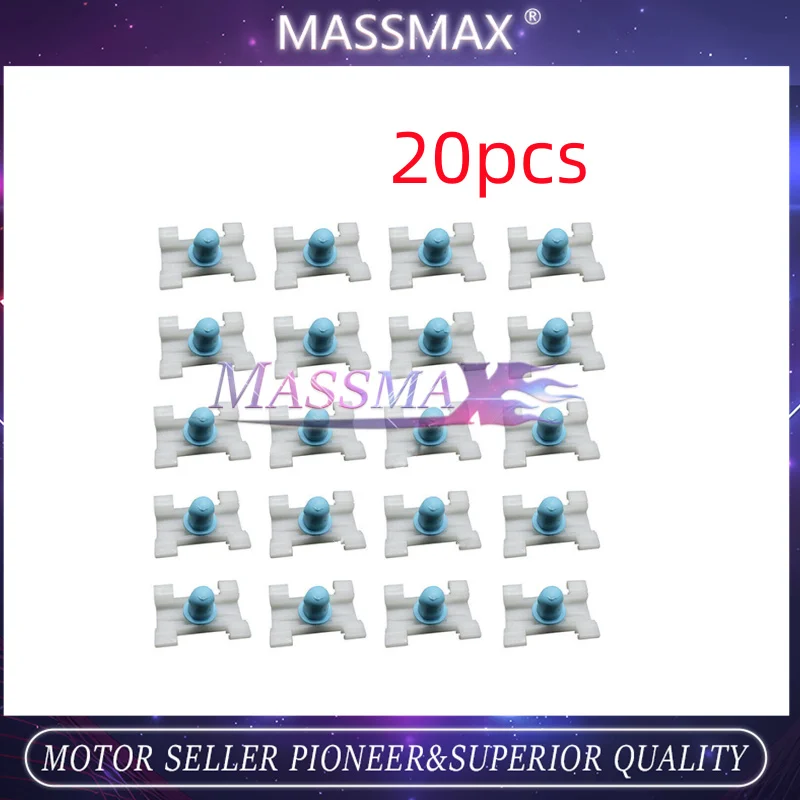 

51138166675 20PCS Clip Nylon Retainer With Rubber Boot Fits For BMW E38 E39