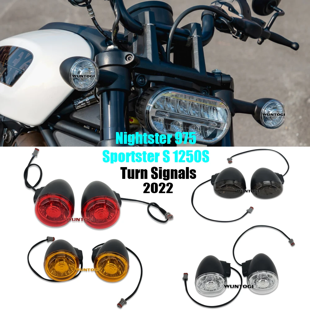 

Передние и задние указатели поворота Nightster 975, указатели поворота Sportster S 1250, фонари для Pan America 1250, Sportster S 1250 S RH1250 2022
