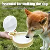 350-500ml Outdoor Portable Dog Water Bottle Pet Drinking Bowl For Dogs Cats Foldable Puppy Water Dispenser Dog Accessories 4