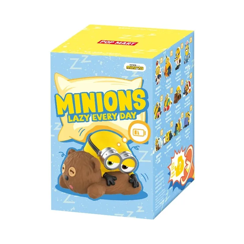 ポップマート ミニオン Lazy Every Day 1ボックス Minions Lazy Every Day Series Figures - POP MART (United States)
