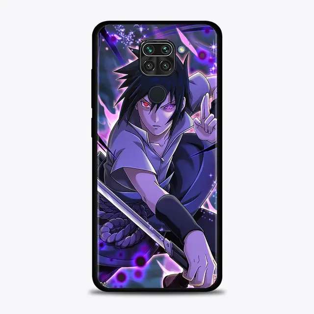 Phone Case For Xiaomi Redmi Note 9S 9 10 8 11 Pro 9T 8T 7 Cover for redmi k40 9A 9C Coque Silicone Capa Naruto Anime B09