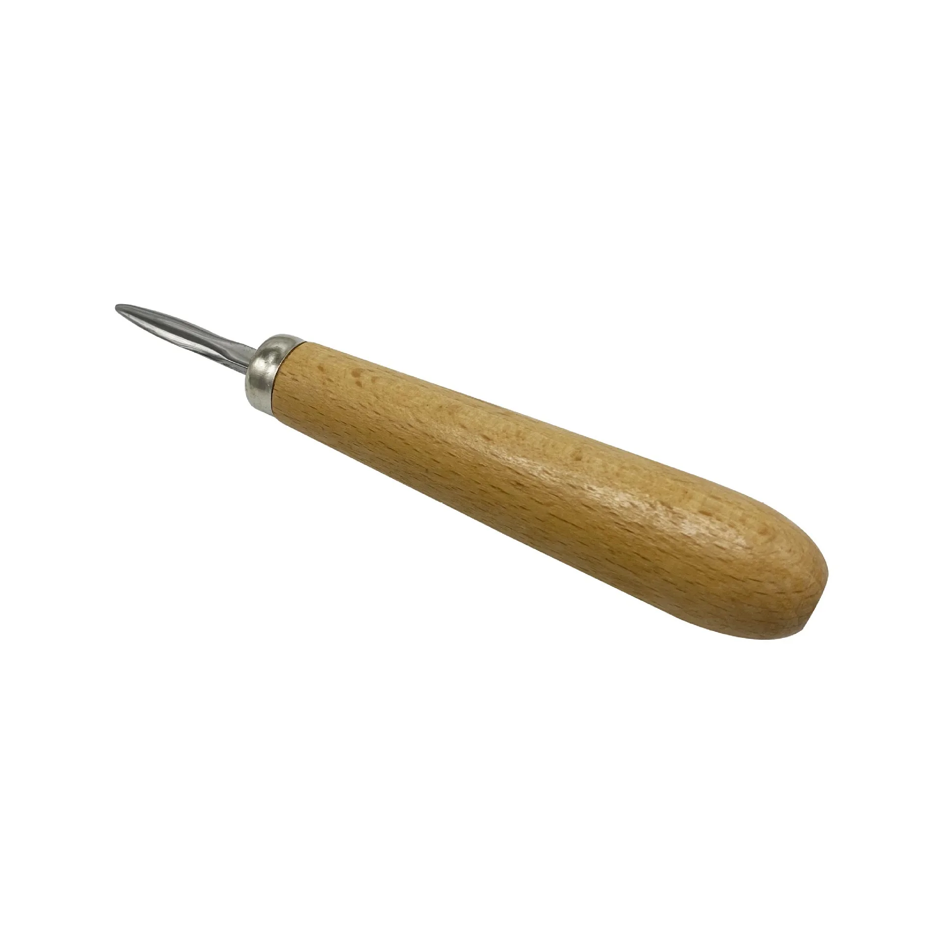 Grooved Square Bezel Pusher with Wooden Handle – Premium Jewelry Setting & Crafting Tool