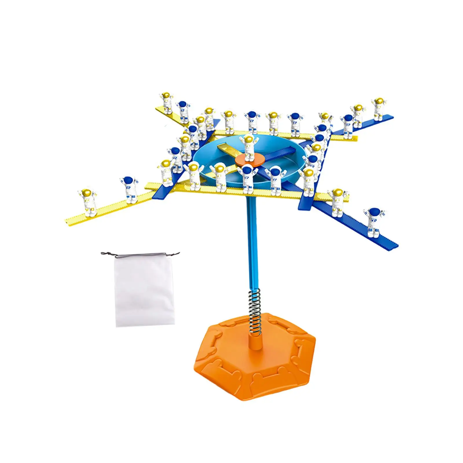 

Balancing Astronaut Stacking Game Parent Children Interactive Montessori Toy for Girls Boys Family Game Gifts Travel Party