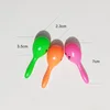 3pcs Bird Toys Parrot Rattle Bell Sand Hammer Maracas Bird Bite Wisdom Interactive Training Toy Pet Bird Toys Color Random 5