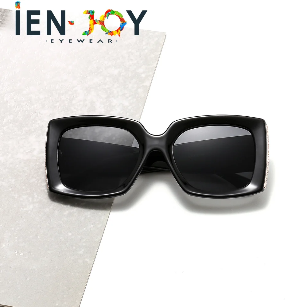 

New Fashion Large Square Frame Camouflage Sunglasses Men and Women Wind Small Fragrance Sunglasses UV Protection