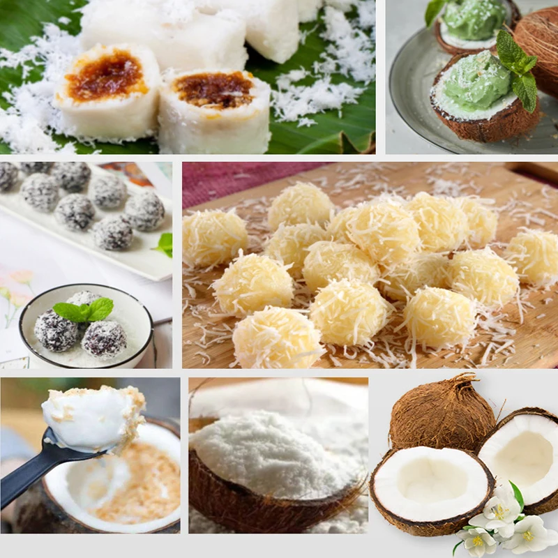 Coconut Grater Electromechanical Commercial Stainless Steel Digging Machine Small Fine Paste Food Processors Peeler 5