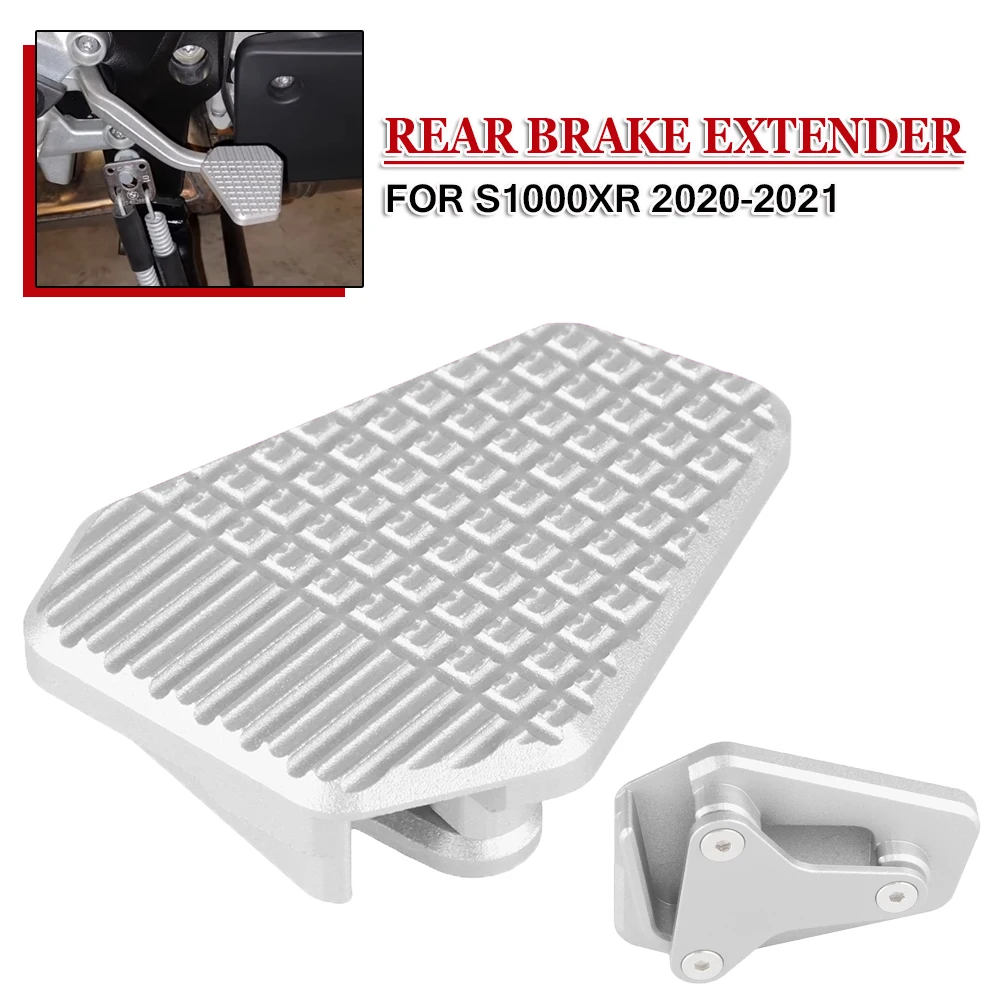 

Rear Foot Brake Lever Pedal Enlarge For BMW S1000XR 2020 2021 S 1000 XR CNC Aluminum Motorcycle Brake Peg Pad Extension Extender