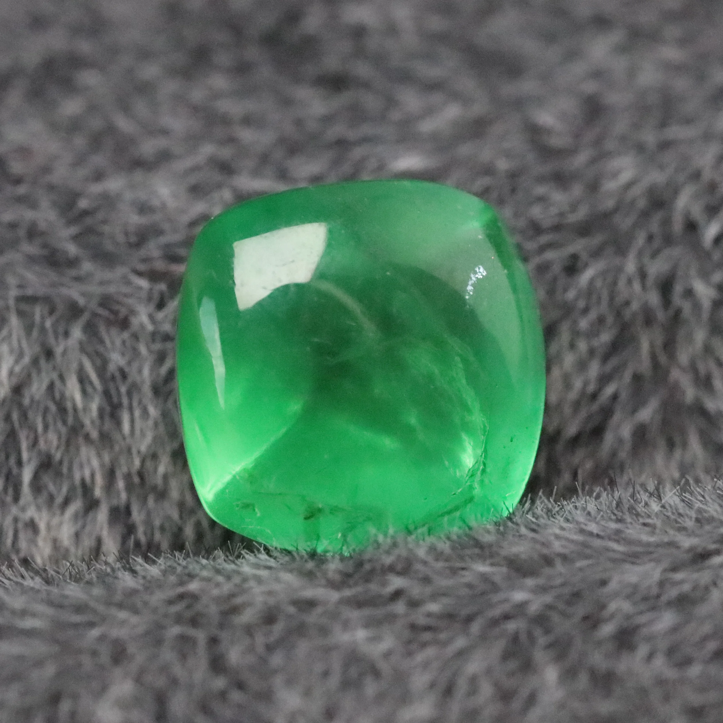 

Gemstone2.05ct Emerald Sugar Tower 7.73x7.73x5.26mm Private Custom Ring Pendant Earring Main Stone Natural Untreated