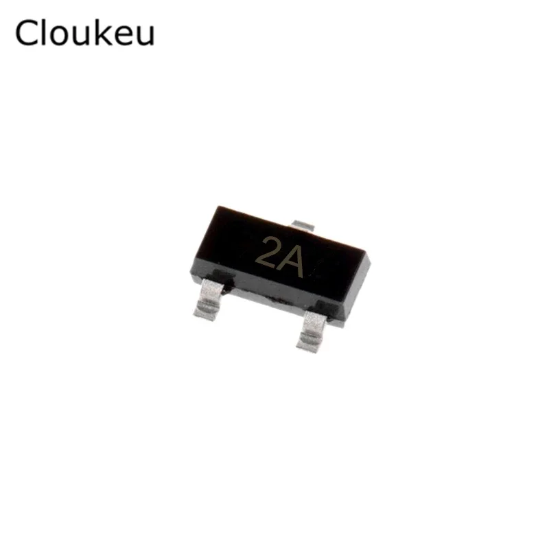 50개 MMBT3906 2N3906 2A SOT-23 0.2A/40V PNP