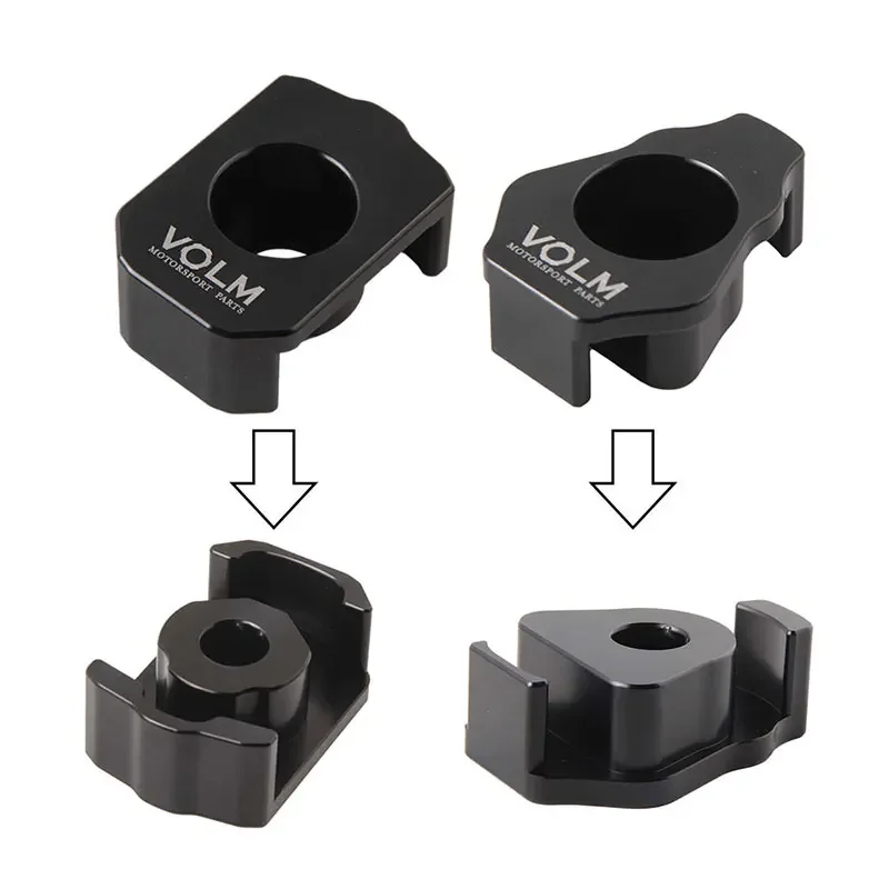 Billet Aluminum MQB Dogbone Mount Insert MKVII for Volkswagen Golf/GTI/R 8V for Audi A3 S3 RS3 MKIII for AUDI TT TTS TTRS aluminum transmission mount insert