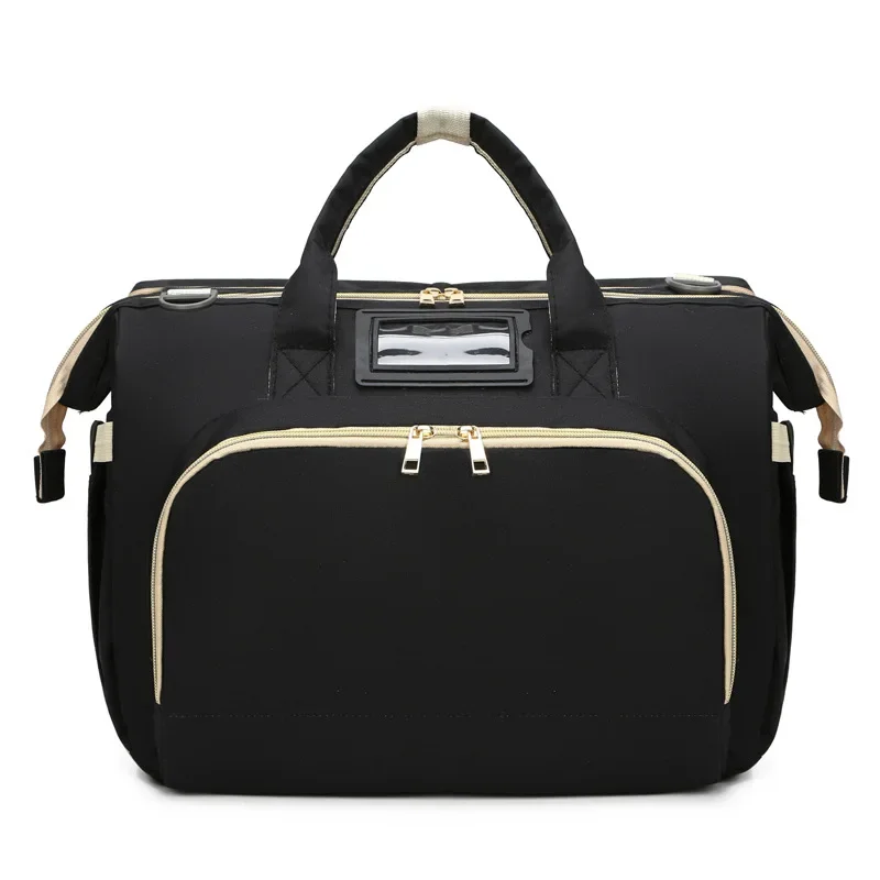 Large Capacity Organizer Waterproof Wide Opening Travel Messenger Crossbody Bag Mummy Baby Handheld Mommy Diaper Bag For Babies