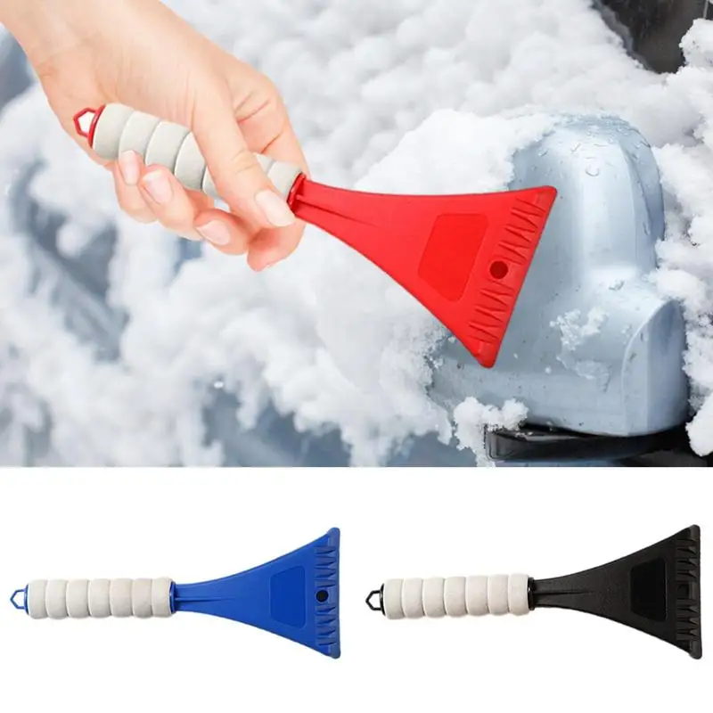 

Snow Scraper For Car Multi-functional Ice Remover For Car Winter Cleaning Tool To Scrape Frost And Ice & Wipe Water On Window