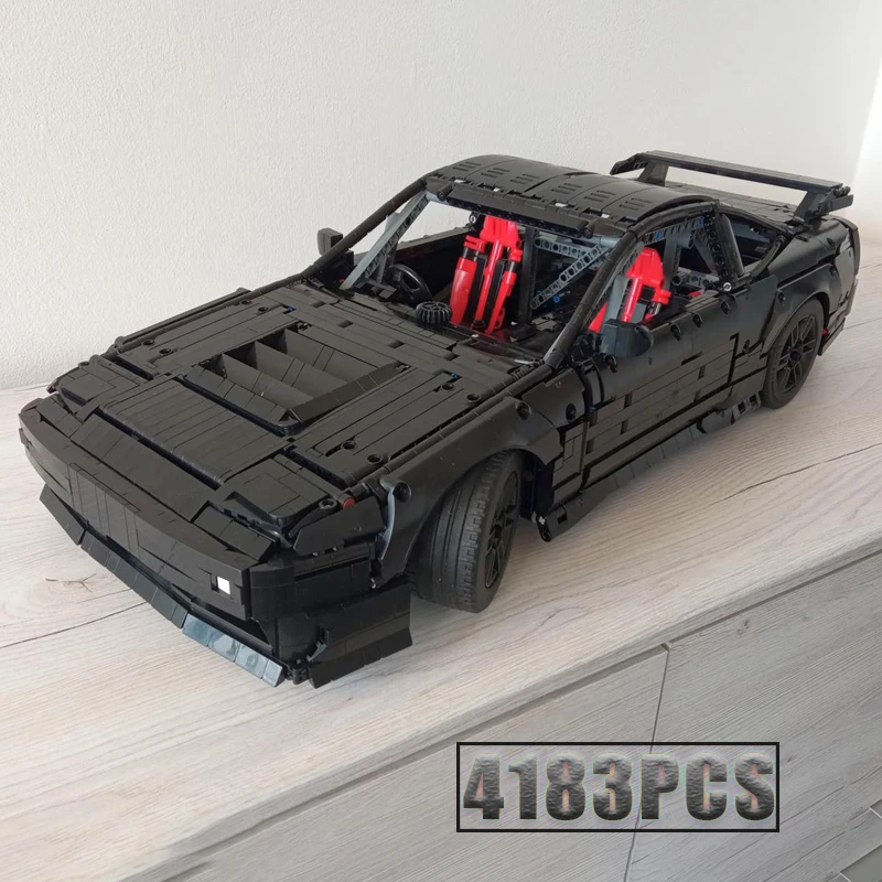 

2023 NEW MOC-104190 180SX 240SX Type Static Supercar Model Building Kit Block Self-locking Bricks Toys Birthday Christmas Gifts