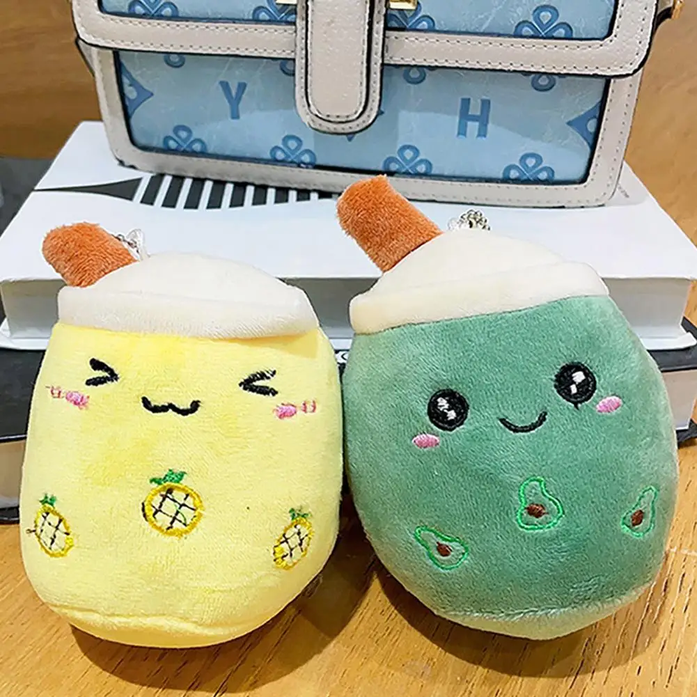 

Bubble Tea Toy Milk Tea Plush Doll Adorable Milk Tea Cup Plush Pendant Cartoon Bubble Tea Stuffed Doll for Backpack for Kids