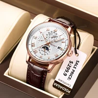 POEDAGARLuxuryWristwatchForMenWaterproofLuminousChronographDateManWatchLeatherMensQuartzWatchesjpg Trendyolist