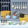 32 pcs blue