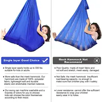 Therapy Swing Set for Kids Children Hammock Hanging Chair Home Room Indoor Games Sensory Toys for Special Needs ADHD Autism 4