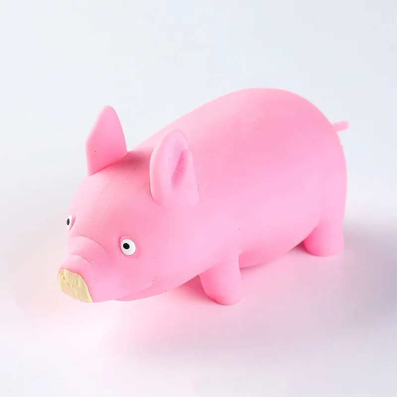 Holgosiu Squishy Pig Stress Squishy Piggie Squeeze Toy Anti-Anxiety Funny  Pink Pig Toy Rebound Ball Fidget Toy Knead Sand Toy Pinch Stress Relieve  ADD