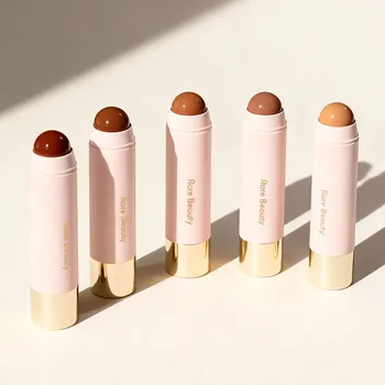 Rara bellezza 3D contorno viso contorno stick naturale opaco naso ombra abbronzanti ombreggiatura polvere cioccolato grigio marrone trucco viso