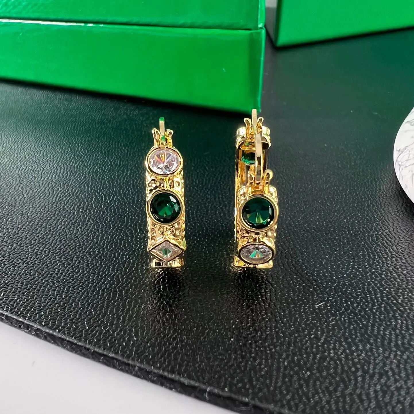 

New Earrings for Women with Diamonds Circle Earrings Luxury Designs