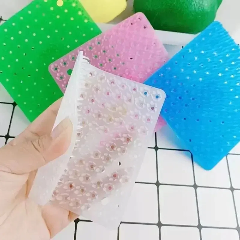 Multifunctional flexible cleaning brush Food-grade Silicone Potato Carrot Cleaner Brushes Kitchen Dish Scrubber Cleaning Tools