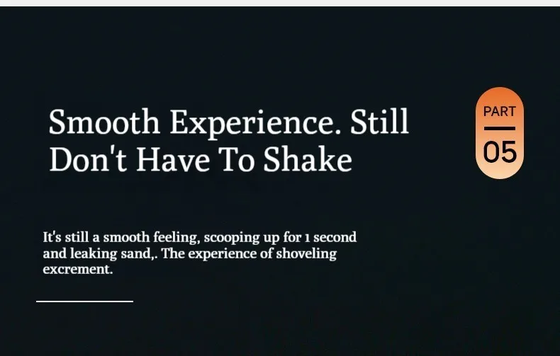 Self-Cleaning Cat Litter Shovel Stainless Steel Metal Scooper