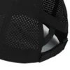 Breathable Fashion Unisex Baseball Cap Solid Color Cross Ponytail Baseball Cap for Outside Sun Protections 5