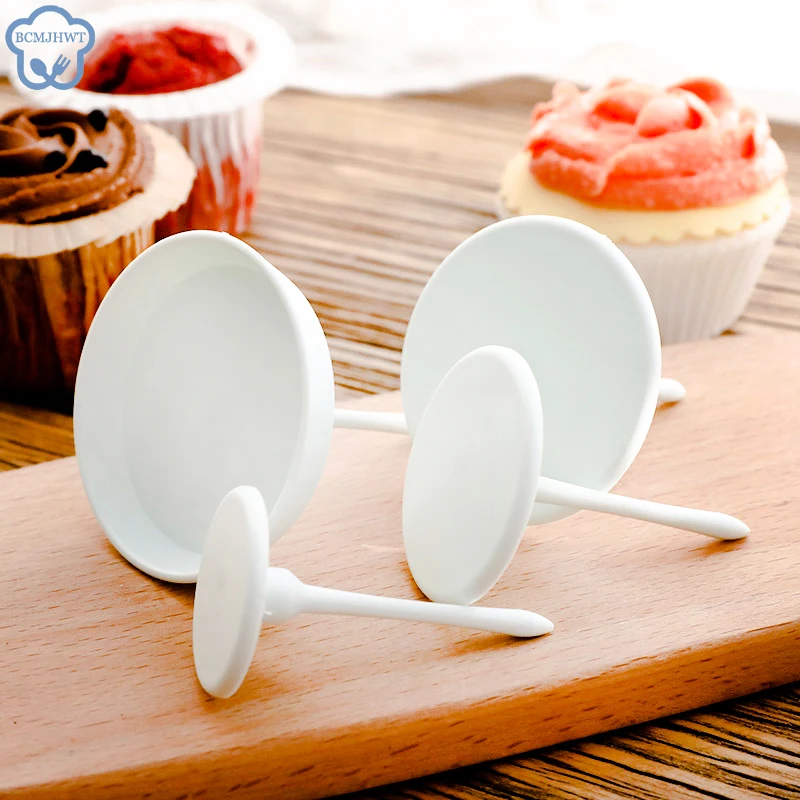 Plastic Piping Nail Cake Flower Nails Nozzle Nail Decor Lifter Fondant Cream Transfer Baking Pastry Kitchen 1PCS