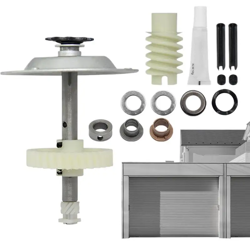 Garage Door Opener Gear Kit Sprocket Kit Opener Stainless Steel Gear Worm Home Tools Low Noise Wear-Resistant Replacement