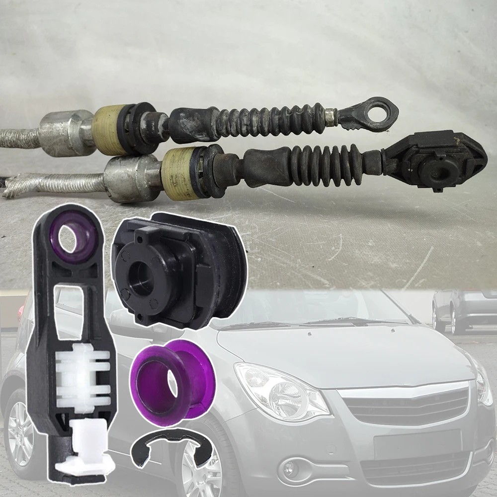 Gear Cable Linkage Selector Bushing Connect For Suzuki Splash 2008-2014 Opel Agila B Changhe Spla Automatic 4 Speed car accessories,gear shifter,gearbox control cable repair kit