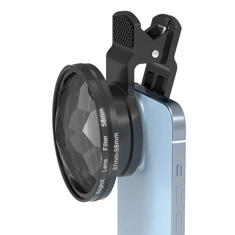 KnightX 49mm 52mm 58mm 67mm 77mm Glass Prism lens Filter SLR Camera Filter Photography Vedio Camera Accessories Kaleidoscope 2