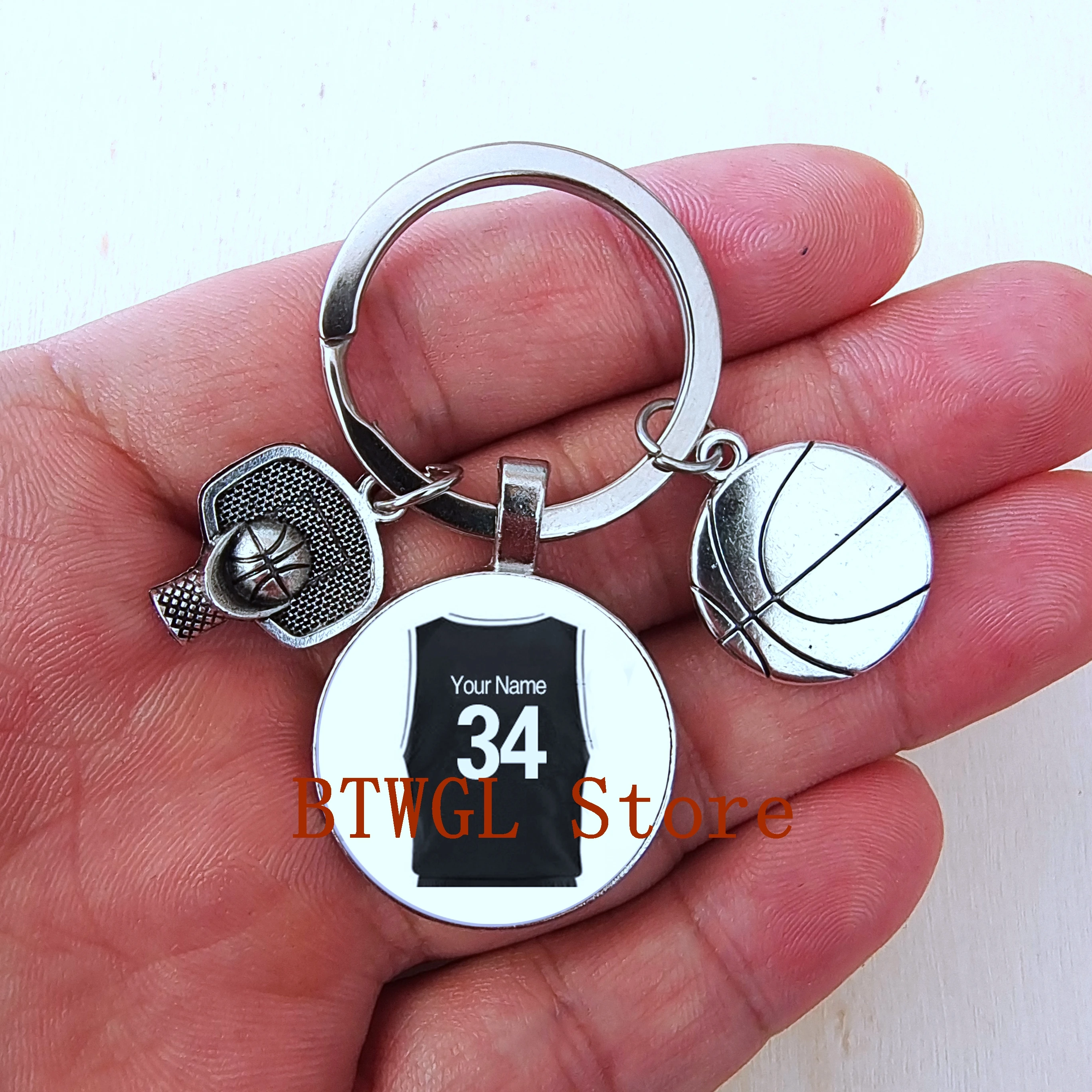 Basketball Keychain, Personalized Customize Keychain Stainless Steel  Engraving Exquisite Sports Keychain, Gift For Sports Lovers - AliExpress