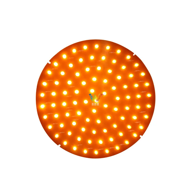 DC12V Round Design PCB Board for High Brightness 200mm LED Traffic Light Replacement