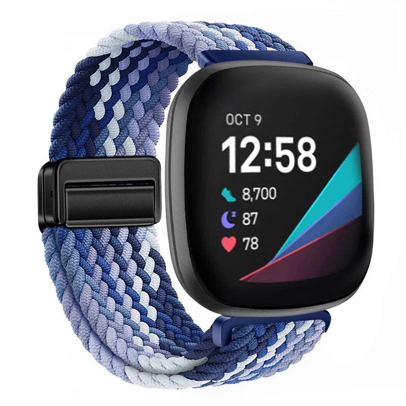 Premium Nylon Loop Magnetic Replacement Wristband - Versatile and Stylish