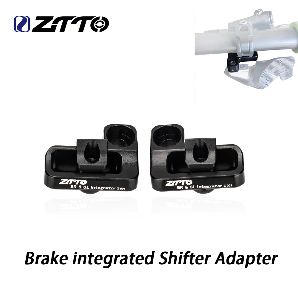Bike shifter brake adapter ZTTO XTR/XT/SLX/DEORE Brake integrated Shifter Adapter 2 in 1 connector I-SPEC II SPEC EV Brake Matchmaker X Integrated Adapter