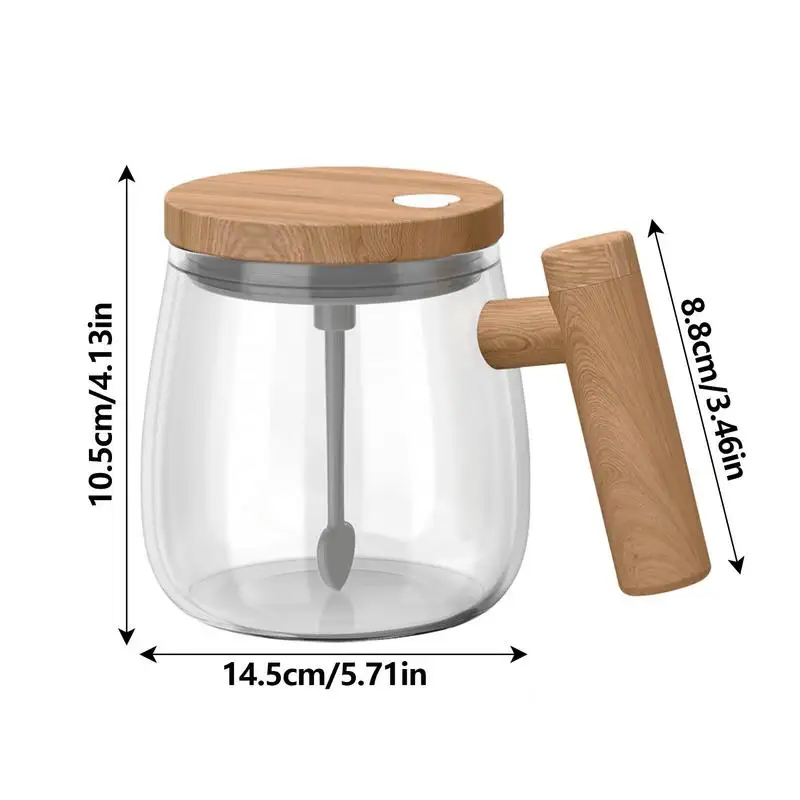 Self Stirring Coffee Mug Smooth Blending Self Mixing Cup High Speed Time  Saving Glass Mug Portable Electric Easy And Convenient - AliExpress